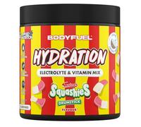 BodyFuel Hydration Electrolyte & Vitamin Powder - Natural Energy & Reduces Tiredness & Optimise Hydration (210g - 30 Servings)(Squashies Drumstick)