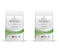 Bodygenix Bee Propolis Capsules - 1000mg Antioxidant Antibiotic Boost Immune System Natural Food Supplement - 120 Caps 4 Month Supply (Pack of 2)