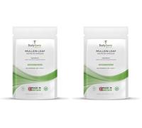Bodygenix Mullein Leaf Capsules - 500mg Anti Inflammatory Antioxidant Joint Support Respiratory Health - Natural Vegan Supplement (Pack of 2)