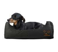 Bodyguard Dog Sofa Bed Black Insect Protection & Comfort - Size S
