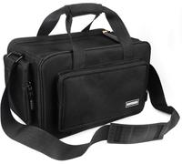Bodyguard DSLR Camera Bag Large XXL, Video Camera Case, 5 Interior Compartments, Non-Slip Rubber Shoulder Pad & Durable Nylon Strap
