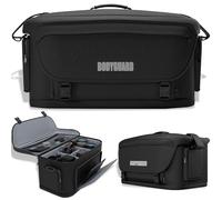 Bodyguard DSLR Camera Case Bag 4XL - Large Capacity, Water-Repellent with 9 Compartments, Non-Slip Rubber Shoulder Pad & Nylon Strap Compatible with Sony, Canon, Samsung, Fuji, Panasonic, Nikon