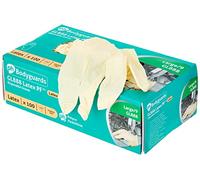 Bodyguard Gl8883 Powder Free Disposable Latex Glove, L Size, White, Pack of 100 (Packaging may vary)
