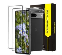 Bodyguard Pack of 2 + 2 Screen Protectors for Google Pixel 7 Pro 5G, 3D 9H Hardness, Free from Scratches, Google Pixel 7 Pro Film, Ultra Clear Bubble-Free Pixel 7 Pro 5G Tempered Glass