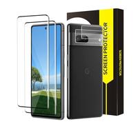 Bodyguard Pack of 2 + 2 Screen Protectors for Google Pixel 7 Pro 5G, 3D Curved Edges, Anti-Bubble, Ultra Resistant Pixel 7 Pro Protective Glass, High Sensitivity Anti-Dirt Glass Screen Protector