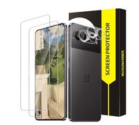 Bodyguard Pack of 2 + 2 Screen Protectors for OnePlus Nord 4 5G, 2.5D Edge Anti-Scratch HD Anti-Fingerprint Free from Dust North 4 Screen Protector, Ultra Thin Easy Installation Glass Screen Protector