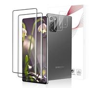 Bodyguard Pack of 2 + 2 Screen Protectors for Samsung Galaxy Note 20, 3D HD Clear Crystal Clear Samsung Note 20 Film, Bumper Free from Scratches, Note 20 Screen Protector