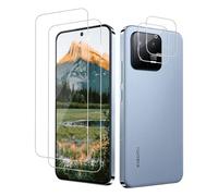 Bodyguard Pack of 2 + 2 Screen Protectors for Xiaomi 13, Camera Protective Film, 2.5D Cover Protective Glass, Anti-Fingerprint, 9H Hardness, Scratch-Resistant Xiaomi 13 Screen Protector