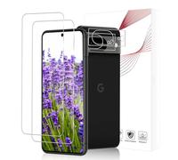 Bodyguard Pack of 2 + 2 Tempered Glass Screen Protectors for Google Pixel 8 5G, 2.5D Round Edge 9H Hardness Bumper Google Pixel 8 Screen Protector, Ultra Clear 0 Dust & Bubbles Pixel 8 5G Film