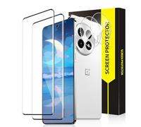 Bodyguard Pack of 2 + 2 Tempered Glass Screen Protectors for Oneplus 13 5G, 3D Full Screen, Anti-Scratch, Ultra Transparent, Anti-Fingerprint Screen Protector, Easy Installation, Anti-Dust Tempered