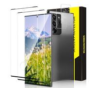 Bodyguard Pack of 2 + 2 Tempered Glass Screen Protectors for Samsung Galaxy Note 20 Ultra 5G, Ultra Clear No Bubbles Anti-Fingerprint Samsung Note 20 Ultra Screen Protector Full Screen Durable Glass