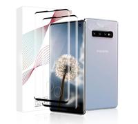 Bodyguard Pack of 2 + 2 Tempered Glass Screen Protectors for Samsung Galaxy S10, 0.33 mm 9H Hardness, Scratch-Resistant, Samsung S10 Tempered Glass, 3D Full Coverage, HD Clear Crystal Clear S10