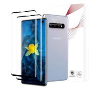 Bodyguard Pack of 2 + 2 Tempered Glass Screen Protectors for Samsung Galaxy S10 Plus, Ultra Clear Crystal Clear Samsung S10 Plus Screen Protector, 3D Full Coverage 9H Hardness S10 Plus Protective