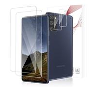 Bodyguard Pack of 2 + 2 Tempered Glass Screen Protectors for Samsung Galaxy S20 FE 5G, 9H Hardness Anti-Scratch Samsung S20 FE Screen Protector, Ultra Clear Crystal Clear Anti-Oil Anti-Dust S20 FE 5G