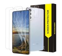 Bodyguard Pack of 2 + 2 Tempered Glass Screen Protectors for Samsung Galaxy S22 Plus 5G, 2.5D Round Edge 9H Hardness, Free from Scratches, Samsung S22 Plus Tempered Glass Screen Protector, Ultra Clear