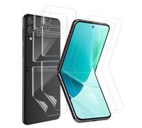 Bodyguard Pack of 2 + 2 TPU Screen Protectors for Samsung Galaxy Z Flip 4 5G, Anti-Scratch HD Bubble-Free Anti-Dust Anti-Oil Samsung Z Flip 4 Film, Soft Ultra Thin Self-Healing Flip 4 Mobile Phone