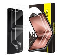 Bodyguard Pack of 2 + 2 TPU Screen Protectors for Tempered Glass for Samsung Galaxy Z Flip 6 5G, Soft TPU Fits Perfect High Clarity Sensitive Touch Free from Scratches Unbreakable Samsung Z Flip 6