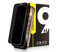 Bodyguard Pack of 2 Privacy Screen Protectors for iPhone 16 Pro Max Privacy Film, High Definition 9H Hardness Anti-Scratch 16 Pro Max Privacy Film, 2.5D Edge Case Friendly Anti-Spy Tempered Glass Film