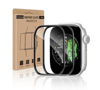Bodyguard Pack of 2 Screen Protectors for Apple Watch Series 11 46 mm, Ultra Clear Anti-Scratch Without Air Bubbles Apple Watch 11 46 mm Protective Glass, Extremely Robust Anti-Dust iWatch 46 mm