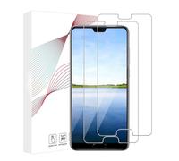 Bodyguard Pack of 2 Screen Protectors for Huawei P20 Pro, 2.5D Ultra Clear High Resolution 0 Dust & Bubbles 9H Hardness Bumper Anti-Scratch P20 Pro Protective Glass