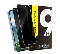 Bodyguard Pack of 2 Screen Protectors for iPhone 14/13/13 Pro Privacy Screen Protector, Ultra HD Anti-Scratch 9H Hardness Anti-Spy iPhone 14 Screen Protector, 2.5D Edge Shatter-Free iPhone 13 Privacy