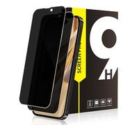 Bodyguard Pack of 2 Screen Protectors for Tempered Glass for iPhone 15 Pro, Privacy Film, Ultra Transparent, Bubble-Free, Anti-Fingerprint, 15 Pro Privacy Protection, Glass, 2.5D Edge Anti-Spy Screen