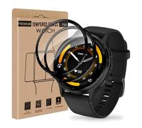 Bodyguard Pack of 2 Tempered Glass Screen Protector for Garmin Venu 3, Ultra Clear Crystal Clear, High Clarity, Anti-Scratch, Unbreakable Case, Friendly Fits Perfectly Venu 3 Screen Protector