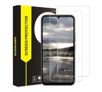 Bodyguard Pack of 2 Tempered Glass Screen Protector for Samsung Galaxy A34 5G Screen Protector, 2.5D 9H Hardness Free from Scratches, Bumper Samsung A34 Mobile Phone Film, Ultra Clear Crystal Clear
