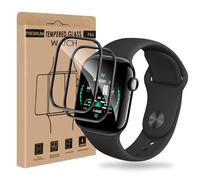 Bodyguard Pack of 2 Tempered Glass Screen Protectors for Apple Watch Series 10/11, 46 mm, Shatterproof, Scratch-Resistant, Unbreakable, Ultra Clear, Crystal Clear, 100% Touch Accuracy, Apple Watch 46