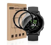 Bodyguard Pack of 2 Tempered Glass Screen Protectors for Garmin Vivoactive 5, Ultra Thin, Ultra Clear, Crystal Clear, Sensitive Touch 0, Dust & Bubbles, Anti-Scratch, Unbreakable, Vivoactive 5 Film