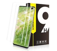Bodyguard Pack of 2 Tempered Glass Screen Protectors for Samsung Galaxy S10 Plus, Ultra Clear 3D Full Coverage Anti-Scratch Samsung S10 Plus Protective Glass, Air Bubble-Free Installation Glass Screen