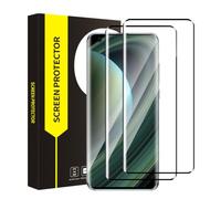 Bodyguard Pack of 2 Tempered Glass Screen Protectors for Xiaomi 10 Pro 5G Screen Protector, 3D Full Coverage Fingerprint ID HD Clear Crystal Clear 9H Hardness Free from Scratches Anti-Shock Xiaomi 10