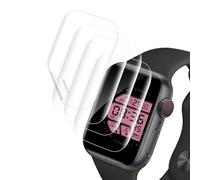 Bodyguard Screen Protector for Apple Watch Series 7/8/9 (41 mm) Film, Flexible TPU Scratch Protection Protective Glass, Sensitive Touch, Pack of 4 HD Clear No Bubbles Apple Watch 41 mm Screen