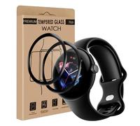 Bodyguard Screen Protector for Google Pixel Watch 3/2/1 45 mm, Pack of 2 Anti-Bubble Protective Glass, Sensitive Touch, Waterproof, Scratch-Resistant, High Definition Pixel Watch 45 mm Screen