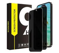 Bodyguard Screen Protector for iPhone 15 Pro Max 5G, Pack of 2, 9H Hardness Privacy Film, Privacy Anti-Spy Privacy Film, 0.33 mm Sensitive Touch iPhone 15 Pro Max Screen Protector