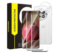Bodyguard Screen Protector for Oneplus 13 5G, Pack of 2 + 2 3D Round Edges Protective Film + Camera Protection, 9H Hardness, Sensitive Touch, Anti-Oil, 0.33 mm HD Clear View Oneplus 13 Screen