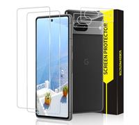 Bodyguard Tempered Glass Screen Protector for Google Pixel 7A 5G, 2 + 2 | 2.5D edge, extremely robust, 9H hardness, anti-scratch, HD clear, no-bubble, anti-shock, for Pixel 7A hardened film