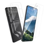 Bodyguard TPU Screen Protector for Samsung Galaxy Z Flip 3 5G, HD Bubble-Free Anti-Scratch Ultra Thin Anti-Oil Samsung Z Flip 3 Mobile Phone Film, Free from Scratches, High Sensitivity, Pack of 2 + 2