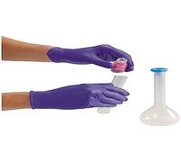 Bodyguards Polyco MFNP100/01 Finite P Indigo AF Nitrile Disposable Gloves, Small/7, Indigo