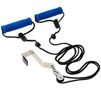 BodyHealt Shoulder Pulley for Physical Therapy - Over The Door pulley for Frozen Shoulder, Rotator Cuff Pain Relief & Arm Exercise Equipment. Pulleys for Shoulder Rehab Workout Pulley System - Bracket