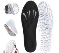 Bodylign Cloudstep All Day Comfort & Support, Zaven Insoles, Heaven Relief Insoles (Black,Men: 8.5-9/Women: 9.5-10)