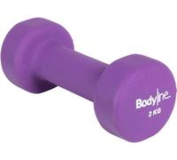 Cast Iron Dumbbell Covered Neoprene 2kg Shock Proof and Non-Slip Single Dumbbell Gym Home Gym
