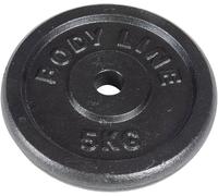 Bodyline Cast Iron Dumbbell Disc 5kg Fixed Weight for Workout Barbell