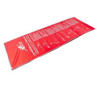 BODYLINE Fitness Mat 180 x 68 cm Non-Slip Soft Durable