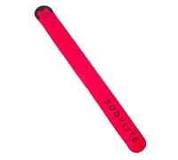 Bodylite LED USB Rechargeable Slapband, Ultra High Visibility Glow Bracelet, Safety Night Reflective Arm Band, Red