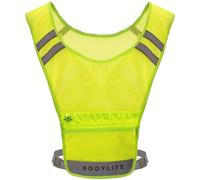 BodyliteGear LED Reflective Neon Unisex Running Vest -