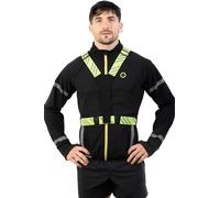 Bodylitegear Night Vision Vest, 360 Reflective, Adjustable Waist & Shoulder Straps, Velcro Mount for Light, High Visibility, Safety Gear, Neon Yellow
