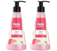 BodyLovin' Feelin' So Rose Shower Gel | SLS-Free Body Wash for Women | Long-Lasting Musky Rose Fragrance | Aloe-Infused Nourishing Cleanser | For Soft & Smooth Skin | 100% Vegan | 240 ml (Pack of 2)