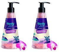 BodyLovin' Orchid-You-Not Shower Gel - Pack of 2 (240 ml each) | SLS-Free Body Wash for Women | Long-Lasting Fresh Floral Fragrance | Aloe-Infused Nourishing Body Cleanser