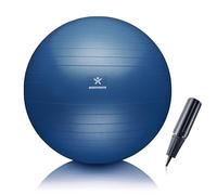 BODYMATE Anti-burst Exercise Ball - Includes Ebook and air pump - Gym-quality Swiss ball for fitness, pregnancy & birth and sizes